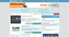 Desktop Screenshot of free-codecs.com
